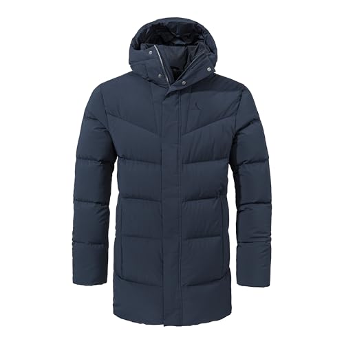 Schöffel Herren Down Coat Style Cers Mns Daunen Mantel, Navy Blazer, 48 EU von Schöffel