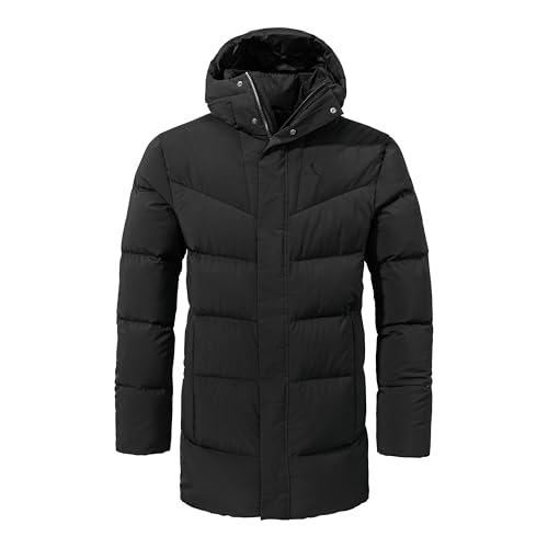 Schöffel Herren Down Coat Style Cers Mns Daunen Mantel, Schwarz, 52 EU Schöffel Herren Down Coat Style Cers Mns Daunen Mantel, Schwarz, 52 EU von Schöffel