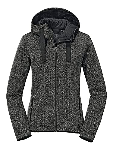 Schöffel Damen Fleece Hoody Aurora L, weicher Fleece Pullover aus elastischem Super Warm Fleece, atmungsaktiver Hoodie mit Stretch, black, 36 Schöffel Damen Fleece Hoody Aurora L, weicher Fleece Pullover aus elastischem Super Warm Fleece, atmungsaktiver Hoodie mit Stretch, black, 36 von Schöffel