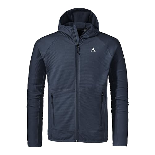 Schöffel Herren Fleece Hoody Style Cascata MNS, Fleecejacke mit Kapuze aus 2-Wege-Stretch, wärmende Outdoorjacke mit 2 Außentaschen, navy blazer, 50 Schöffel Herren Fleece Hoody Style Cascata MNS, Fleecejacke mit Kapuze aus 2-Wege-Stretch, wärmende Outdoorjacke mit 2 Außentaschen, navy blazer, 50 von Schöffel