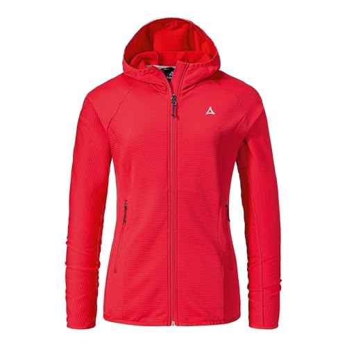 Schöffel Damen Fleece Hoody Style Cascata WMS, Fleecejacke mit Kapuze aus 2-Wege-Stretch, wärmende Outdoorjacke mit 2 Außentaschen, rosehip, 42 Schöffel Damen Fleece Hoody Style Cascata WMS, Fleecejacke mit Kapuze aus 2-Wege-Stretch, wärmende Outdoorjacke mit 2 Außentaschen, rosehip, 42 von Schöffel