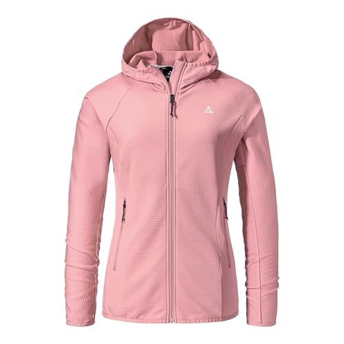Schöffel Damen Fleece Hoody Style Cascata WMS, Fleecejacke mit Kapuze aus 2-Wege-Stretch, wärmende Outdoorjacke mit 2 Außentaschen, viola, 44 Schöffel Damen Fleece Hoody Style Cascata WMS, Fleecejacke mit Kapuze aus 2-Wege-Stretch, wärmende Outdoorjacke mit 2 Außentaschen, viola, 44 von Schöffel