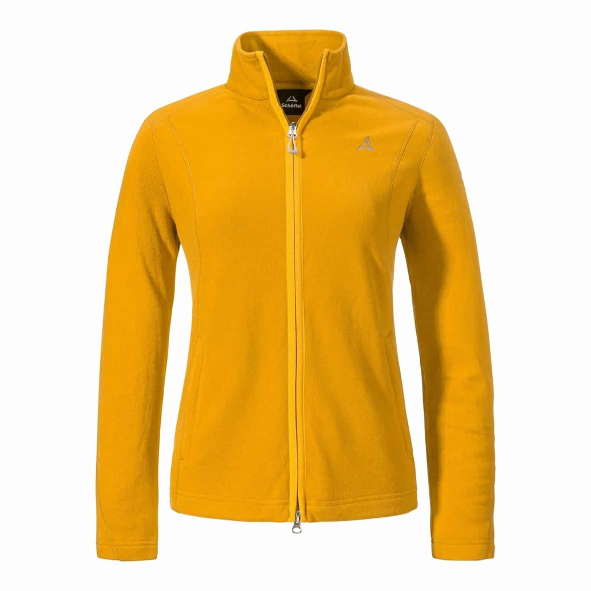 Schöffel Fleece Jacke Leona3 Damen Wanderjacke (Gelb 38) Fitnessbekleidung von Schöffel