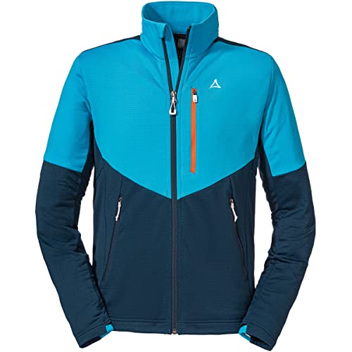 Schöffel M Fleece Jacket Hydalen Blau - Atmungsaktive funktionale Herren Fleecejacke, Größe 54 - Farbe Dress Blues Schöffel M Fleece Jacket Hydalen Blau - Atmungsaktive funktionale Herren Fleecejacke, Größe 54 - Farbe Dress Blues von Schöffel