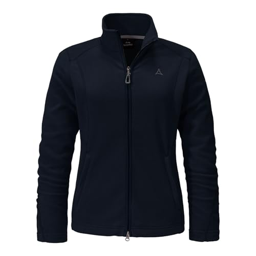 Schöffel Damen Jacket Leona3 Fleece, Navy Blazer, 50 EU Schöffel Damen Jacket Leona3 Fleece, Navy Blazer, 50 EU von Schöffel