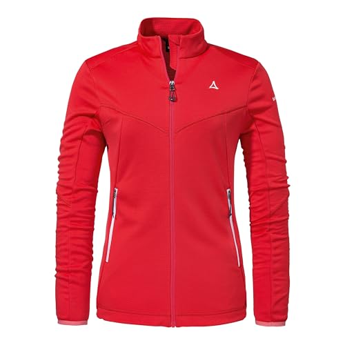 Schöffel Damen Fleece Jacket Svardalen L, schnell trocknende Fleecejacke mit Kragen, funktionales Outdoor Fleece, mit Reißverschluss-Taschen und elastischem Saum, lollipop, 34 Schöffel Damen Fleece Jacket Svardalen L, schnell trocknende Fleecejacke mit Kragen, funktionales Outdoor Fleece, mit Reißverschluss-Taschen und elastischem Saum, lollipop, 34 von Schöffel