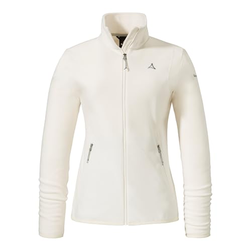 Schöffel Damen Fleece Jk Style Ash WMS, leichte Fleecejacke aus wärmendem Tecnopile, schnelltrocknende Outdoorjacke mit 2-Wege-Stretch, whisper white, 44 Schöffel Damen Fleece Jk Style Ash WMS, leichte Fleecejacke aus wärmendem Tecnopile, schnelltrocknende Outdoorjacke mit 2-Wege-Stretch, whisper white, 44 von Schöffel