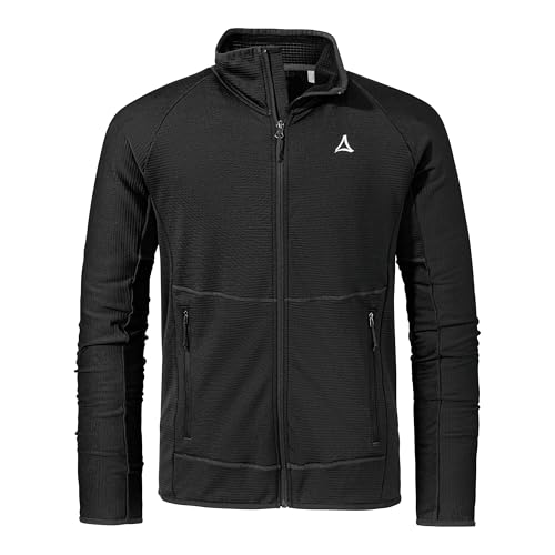 Schöffel Herren Jk Style Cascata Mns Fleece Jacke, Schwarz, 50 EU Schöffel Herren Jk Style Cascata Mns Fleece Jacke, Schwarz, 50 EU von Schöffel