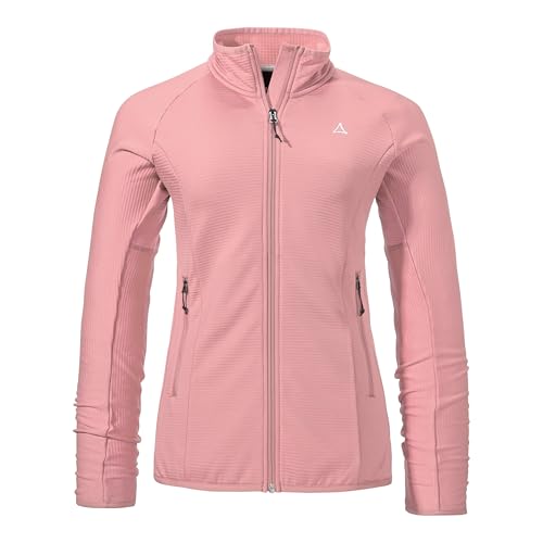 Schöffel Damen Ins Jacket Style Wildkar WMS, wetterfeste, wärmende Outdoorjacke mit 2-Wege-Stretch, atmungsaktiver, wasserdichter Anorak mit verstellbarer Kapuze, black, 44 von Schöffel