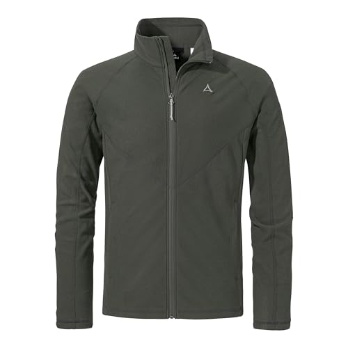 Schöffel Herren Fleece Jk Style Ghedina MNS, komfortable Fleecejacke mit Flatlocknähten, leichte, schnelltrocknende Outdoorjacke mit Stehkragen, asphalt, 52 Schöffel Herren Fleece Jk Style Ghedina MNS, komfortable Fleecejacke mit Flatlocknähten, leichte, schnelltrocknende Outdoorjacke mit Stehkragen, asphalt, 52 von Schöffel