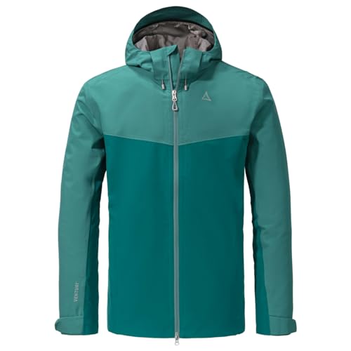 Schöffel Herren 2L Jacket Ankelspitz M, bequeme Outdoor Jacke, wasserdicht & atmungsaktiv, Regenjacke aus elastischem Venturi Material, praktische Innentasche, quartz, 50 von Schöffel