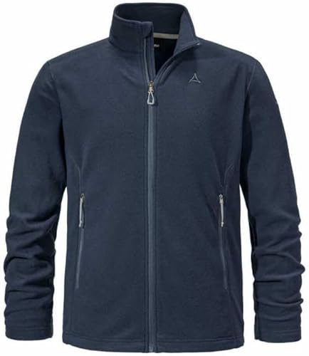 Schöffel Herren Fleece Jacket Cincinnati3, atmungsaktive, leichte Fleecejacke, schnell trocknende Outdoorjacke aus Tecnopile Material, navy blazer, 64 von Schöffel