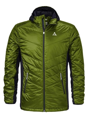 Schöffel Herren Hybrid Jacket Stams M, wasserabweisende, atmungsaktive Outdoorjacke, Funktionsjacke mit 4D BODY MAPPING und recycelter Wattierung, calla green, 50 Schöffel Herren Hybrid Jacket Stams M, wasserabweisende, atmungsaktive Outdoorjacke, Funktionsjacke mit 4D BODY MAPPING und recycelter Wattierung, calla green, 50 von Schöffel