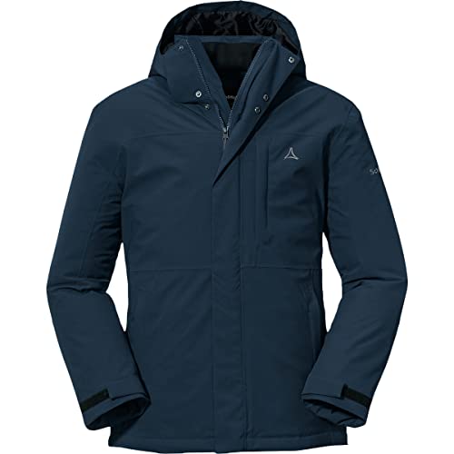 Schöffel Herren Insulated Jacket Bastianisee M, funktionale Winterjacke mit abnehmbarer Kapuze, wasserdichte und windabweisende Outdoor Jacke aus 4-Wege-Stretch, navy blazer, 58 Schöffel Herren Insulated Jacket Bastianisee M, funktionale Winterjacke mit abnehmbarer Kapuze, wasserdichte und windabweisende Outdoor Jacke aus 4-Wege-Stretch, navy blazer, 58 von Schöffel