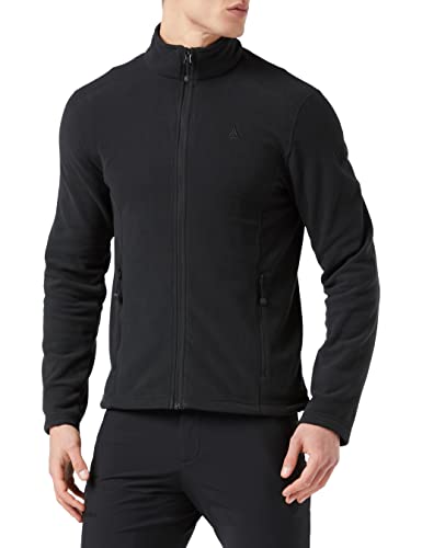 Schöffel Herren Fleece Jacket Cincinnati2, leichte und flexible Outdoor Jacke für Männer, warme Herrenjacke Herren, black, 56 von Schöffel