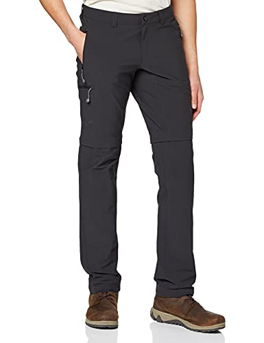 Schöffel Herren Pants Koper Zip Off, flexibel einsetzbare Wanderhose für Männer, strapazierfähige und wasserabweisende Outdoor Hose, black, 56 von Schöffel