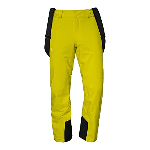 Schöffel Herren Weissach M, wasser- und winddichte Skihose, warme Schneehose mit Schneefang und Verstärkung gegen Skikantenschläge, sulphur spring, 54 Schöffel Herren Weissach M, wasser- und winddichte Skihose, warme Schneehose mit Schneefang und Verstärkung gegen Skikantenschläge, sulphur spring, 54 von Schöffel
