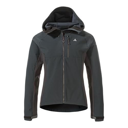 Schöffel Damen Hybrid Jk Style Salza Wms Fahrrad Jacke, Schwarz, 36 EU Schöffel Damen Hybrid Jk Style Salza Wms Fahrrad Jacke, Schwarz, 36 EU von Schöffel