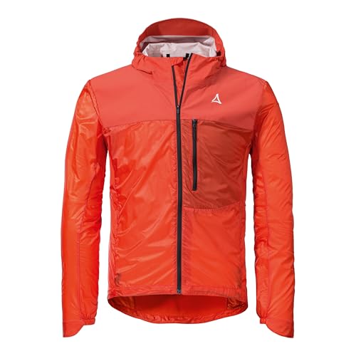 Schöffel Herren Hybrid Jkt Flow Trail M, extrem leichte MTB Jacke, winddichte, atmungsaktive Fahrradjacke mit vorgeformten Ellbogen, poinciana, 52 Schöffel Herren Hybrid Jkt Flow Trail M, extrem leichte MTB Jacke, winddichte, atmungsaktive Fahrradjacke mit vorgeformten Ellbogen, poinciana, 52 von Schöffel