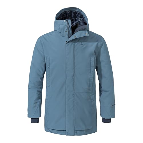 Schöffel Herren Ins Parka Style Crivat MNS, wasserdichte und atmungsaktive Winterjacke, komprimierbarer, leichter Parka mit nachhaltiger Wattierung, bering sea, 54 Schöffel Herren Ins Parka Style Crivat MNS, wasserdichte und atmungsaktive Winterjacke, komprimierbarer, leichter Parka mit nachhaltiger Wattierung, bering sea, 54 von Schöffel