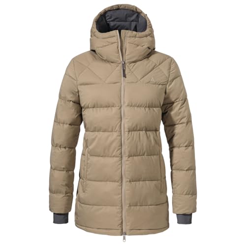 Schöffel Damen Insulated Boston L Winter Parka, Nutmeg, 38 EU von Schöffel