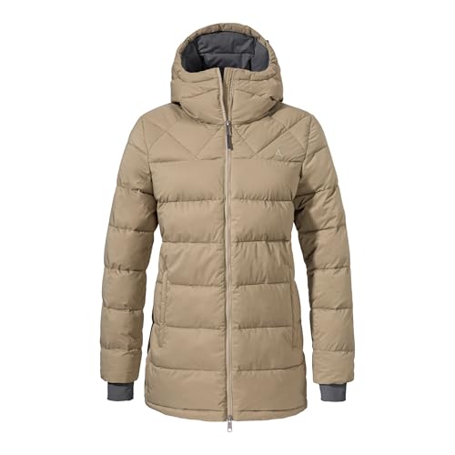 Schöffel Damen Insulated Boston L Winter Parka, Nutmeg, 46 EU Schöffel Damen Insulated Boston L Winter Parka, Nutmeg, 46 EU von Schöffel