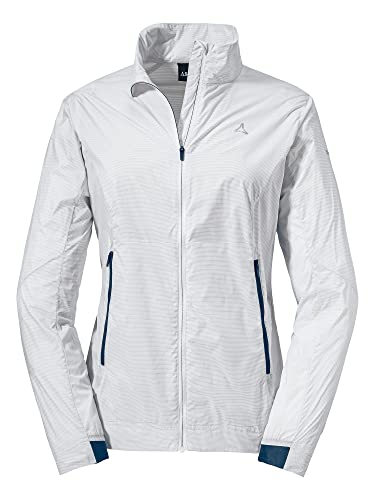 Schöffel Damen Jacket Bygstad L, winddichte Wanderjacke, Windbreaker mit kühlenden Graphene Fasern, bright white, 44 Schöffel Damen Jacket Bygstad L, winddichte Wanderjacke, Windbreaker mit kühlenden Graphene Fasern, bright white, 44 von Schöffel