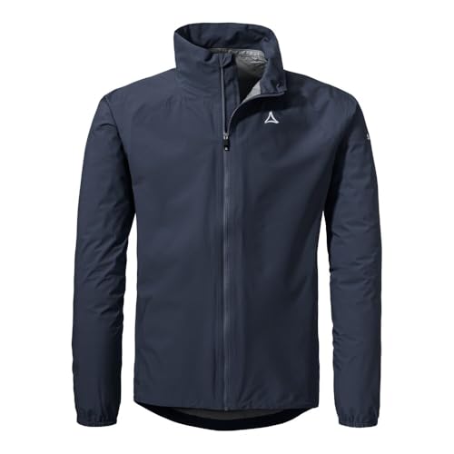 Schöffel Herren Jacket Style Lurbek MNS, wasserdichte Regenjacke mit radspezifischer Passform, Fahrradjacke mit Rückentasche, atmungsaktiv, navy blazer, 52 Schöffel Herren Jacket Style Lurbek MNS, wasserdichte Regenjacke mit radspezifischer Passform, Fahrradjacke mit Rückentasche, atmungsaktiv, navy blazer, 52 von Schöffel