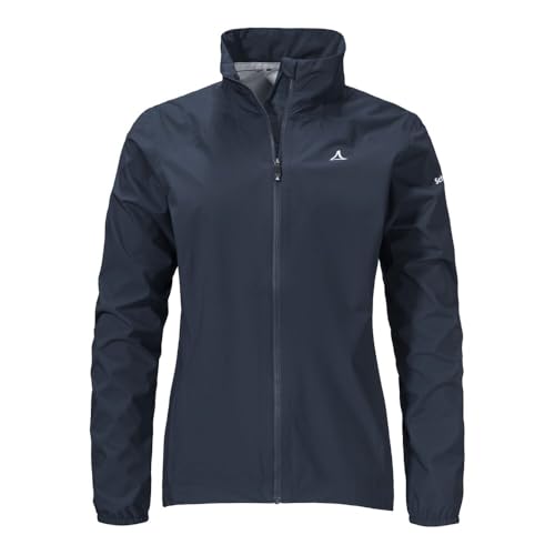 Schöffel Damen Jacket Style Lurbek WMS, wasserdichte Fahrradjacke mit radspezifischer Passform, ultraleichte Regenjacke mit Rückentasche, atmungsaktiv, navy blazer, 46 Schöffel Damen Jacket Style Lurbek WMS, wasserdichte Fahrradjacke mit radspezifischer Passform, ultraleichte Regenjacke mit Rückentasche, atmungsaktiv, navy blazer, 46 von Schöffel
