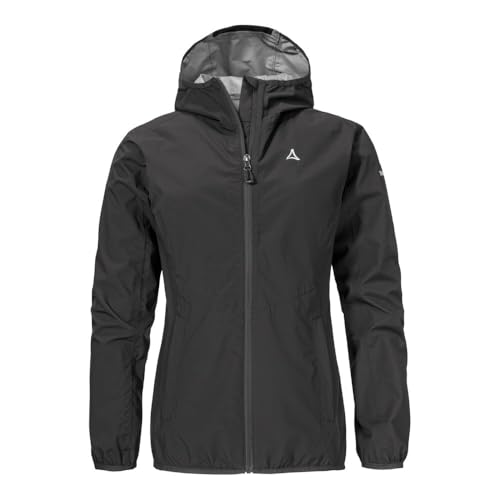 Schöffel Damen Jacket Style Migandi WMS, Allwetterjacke mit 2-Wege-Stretch, mit verstellbarer Kapuze, wasserdicht und atmungsaktiv, black, 38 Schöffel Damen Jacket Style Migandi WMS, Allwetterjacke mit 2-Wege-Stretch, mit verstellbarer Kapuze, wasserdicht und atmungsaktiv, black, 38 von Schöffel