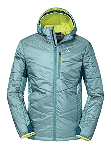 Schöffel Herren Padded Jacket Stams M, leichte, winddichte Winter Wanderjacke mit Recycling-Wattierung, atmungsaktive, wasserabweisende Outdoorjacke von Schöffel