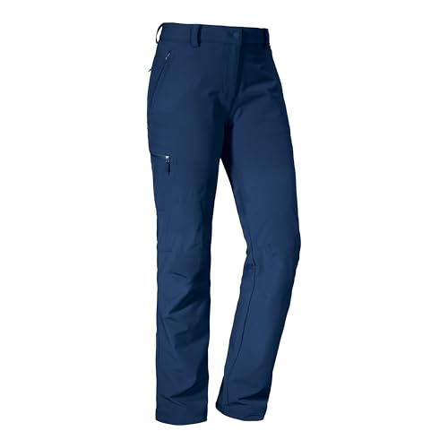 Schöffel Damen Pants Ascona, leichte und komfortable Wanderhose für Frauen, vielseitige Outdoor Hose mit optimaler Passform und praktischen Taschen, dress blues, 38 von Schöffel