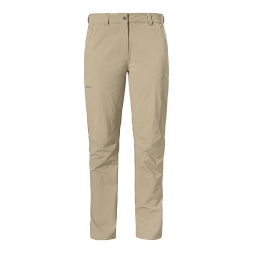 Schöffel Damen Pants Engadin1 Outdoorhose, Brandon Beige, 42 EU von Schöffel