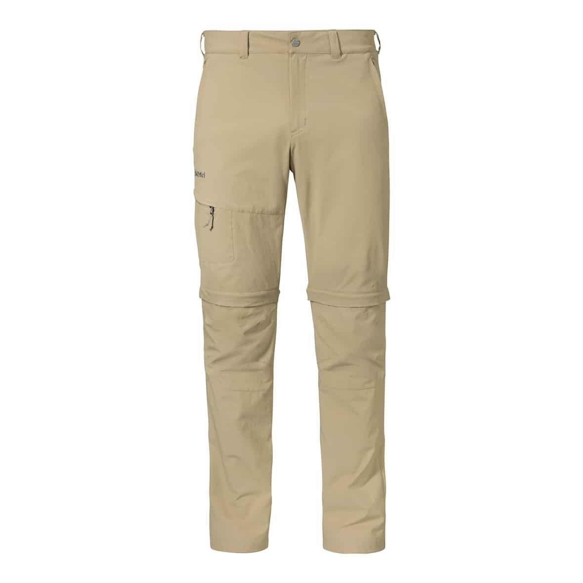 Schöffel Pants Koper1 Zip Off Herren Wanderhose (Beige 58) Wanderhosen von Schöffel