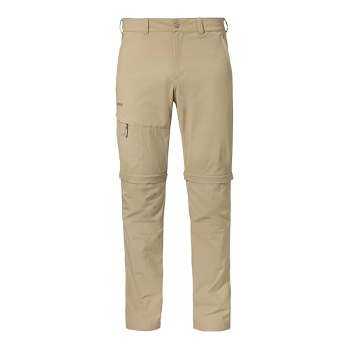 Schöffel Herren Pants Koper1 Zipp - Off Hose, Brandon Beige, 52 EU Schöffel Herren Pants Koper1 Zipp - Off Hose, Brandon Beige, 52 EU von Schöffel