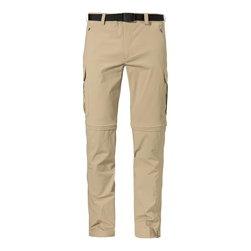 Schöffel Herren Pants Kyoto3 Zipp - Off Hose, Brandon Beige, 54 EU Schöffel Herren Pants Kyoto3 Zipp - Off Hose, Brandon Beige, 54 EU von Schöffel