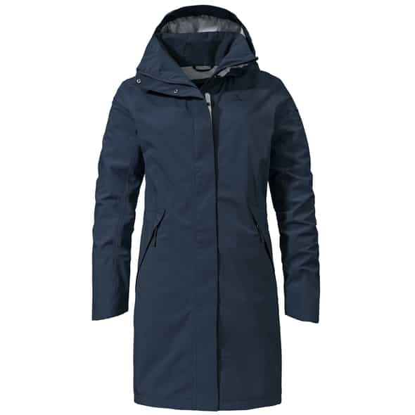 Schöffel Parka Sardegna L Damen Wanderjacke (Dunkelblau 42 D) Parka von Schöffel