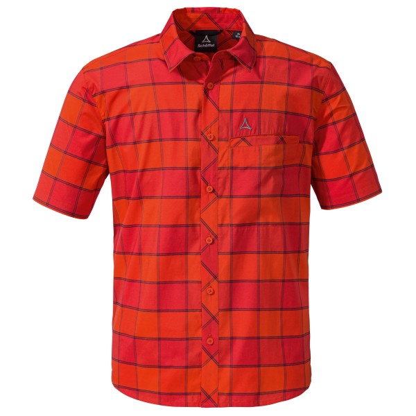 Schöffel - Shirt Buchstein - Hemd Gr 52 rot von Schöffel