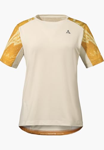 Schöffel Damen Shirt Valbella L, atmungsaktives Radtrikot, schnell trocknendes Funktionsshirt mit 4-Wege-Stretch, Whisper White, 42 Schöffel Damen Shirt Valbella L, atmungsaktives Radtrikot, schnell trocknendes Funktionsshirt mit 4-Wege-Stretch, Whisper White, 42 von Schöffel