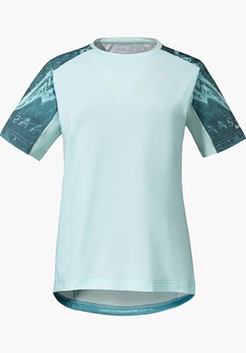 Schöffel Damen Shirt Valbella L, atmungsaktives Radtrikot, schnell trocknendes Funktionsshirt mit 4-Wege-Stretch, iced Blue, 38 Schöffel Damen Shirt Valbella L, atmungsaktives Radtrikot, schnell trocknendes Funktionsshirt mit 4-Wege-Stretch, iced Blue, 38 von Schöffel