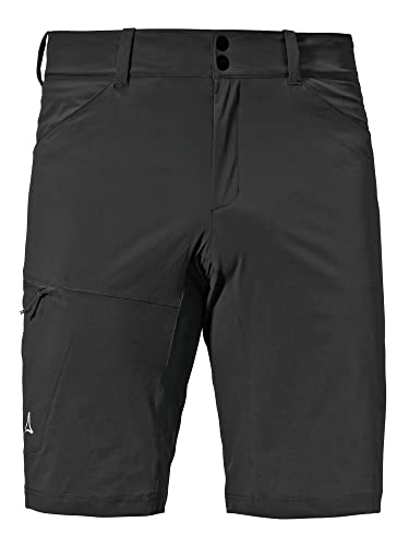 Schöffel Herren Shorts Danube M, wasserabweisende Radlerhose, schnell trocknende Fahrradhose mit Bundverstellung, black, 46 Schöffel Herren Shorts Danube M, wasserabweisende Radlerhose, schnell trocknende Fahrradhose mit Bundverstellung, black, 46 von Schöffel