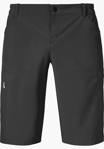 Schöffel Herren Shorts Grado M, wasserabweisende Radlerhose mit 4-Wege-Stretch aus recyceltem Material, Fahrradhose mit elastischem Bund und Oberschenkeltasche, black, 58 Schöffel Herren Shorts Grado M, wasserabweisende Radlerhose mit 4-Wege-Stretch aus recyceltem Material, Fahrradhose mit elastischem Bund und Oberschenkeltasche, black, 58 von Schöffel