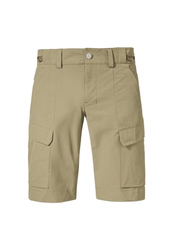 Schöffel Herren Shorts Kitzstein M, Wasserabweisende Outdoor Hose mit elastischem Bund, Kurze Wanderhose aus Stretch-Material mit Zwei Außentaschen von Schöffel