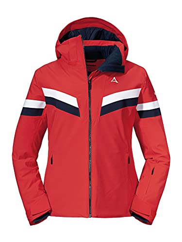 Schöffel Damen Ski Jkt Brunnenkopf2 L, wasserdichte Skijacke mit 4-Wege-Stretch, warme und atmungsaktive Outdoorjacke mit abnehmbarer Kapuze, toreador, 44 Schöffel Damen Ski Jkt Brunnenkopf2 L, wasserdichte Skijacke mit 4-Wege-Stretch, warme und atmungsaktive Outdoorjacke mit abnehmbarer Kapuze, toreador, 44 von Schöffel