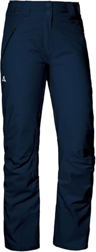 Schöffel Damen Weissach L, wasser- und winddichte Skihose, warme Schneehose mit Verstärkung gegen Skikantenschläge und Schneefang, navy blazer, 48 Schöffel Damen Weissach L, wasser- und winddichte Skihose, warme Schneehose mit Verstärkung gegen Skikantenschläge und Schneefang, navy blazer, 48 von Schöffel