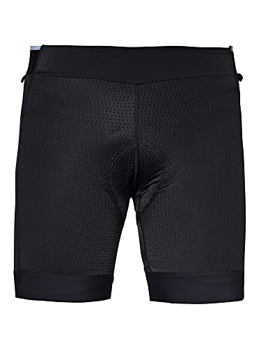 Schöffel Herren Skin Pants 8h M, atmungsaktive Stretch-Radhose mit Polster und Bodymapping, Fahrrad Unterhosen mit bakteriostatischer Silbernitrat-Behandlung, black, 52 von Schöffel