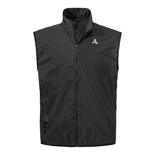 Schöffel Herren Vest Style Cannobio MNS, ultraleichte, winddichte Fahrradweste, Outdoor Weste mit radspezifischer Passform, wasserabweisend und atmungsaktiv, black, 52 Schöffel Herren Vest Style Cannobio MNS, ultraleichte, winddichte Fahrradweste, Outdoor Weste mit radspezifischer Passform, wasserabweisend und atmungsaktiv, black, 52 von Schöffel