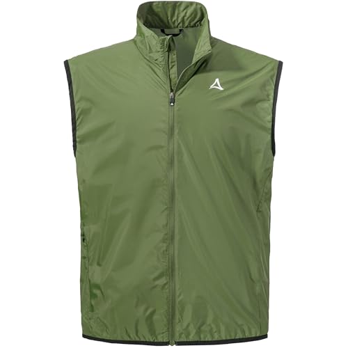 Schöffel Herren Vest Style Cannobio MNS, ultraleichte, winddichte Fahrradweste, Outdoor Weste mit radspezifischer Passform, wasserabweisend und atmungsaktiv Schöffel Herren Vest Style Cannobio MNS, ultraleichte, winddichte Fahrradweste, Outdoor Weste mit radspezifischer Passform, wasserabweisend und atmungsaktiv von Schöffel