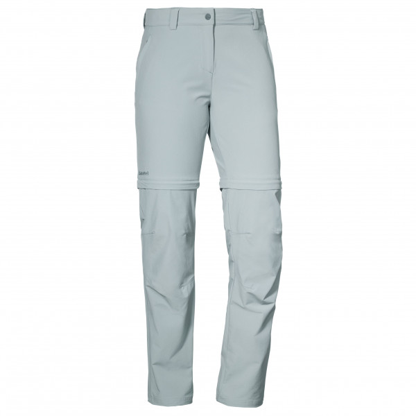 Schöffel - Women's Pants Ascona Zip Off - Trekkinghose Gr 40 - Regular grau von Schöffel