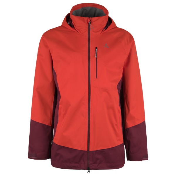 Schöffel - Zip-In Jacket Stanzach - Regenjacke Gr 56 rot von Schöffel